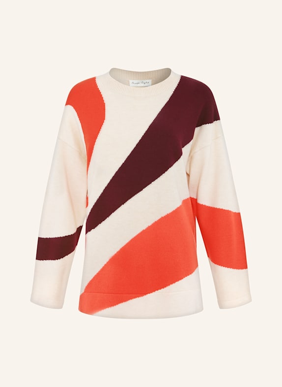 Phase Eight Pullover BETTIE ORANGE/ WEISS/ DUNKELROT
