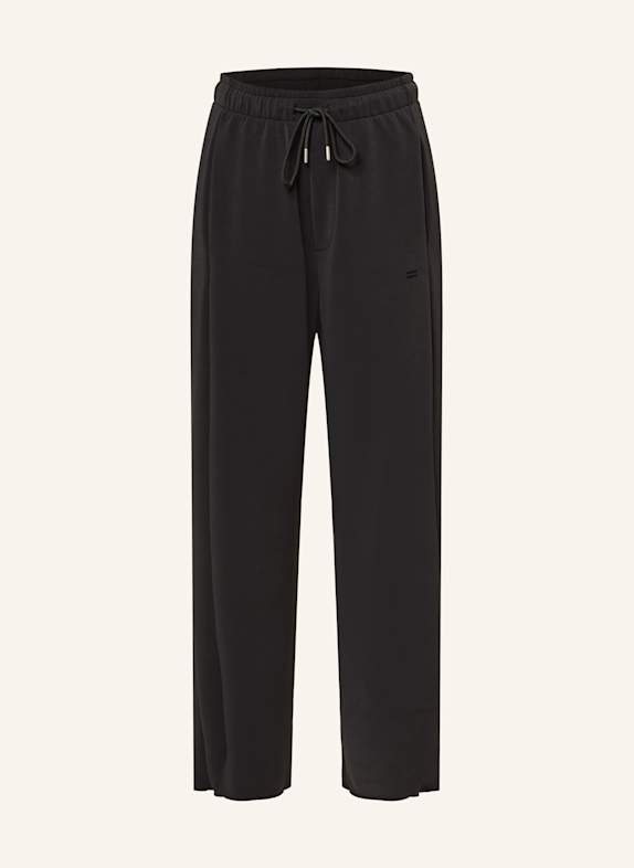 10DAYS Marlenehose aus Jersey SCHWARZ