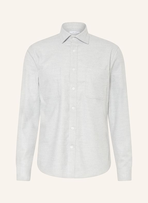 REISS Hemd Regular Fit HELLGRAU