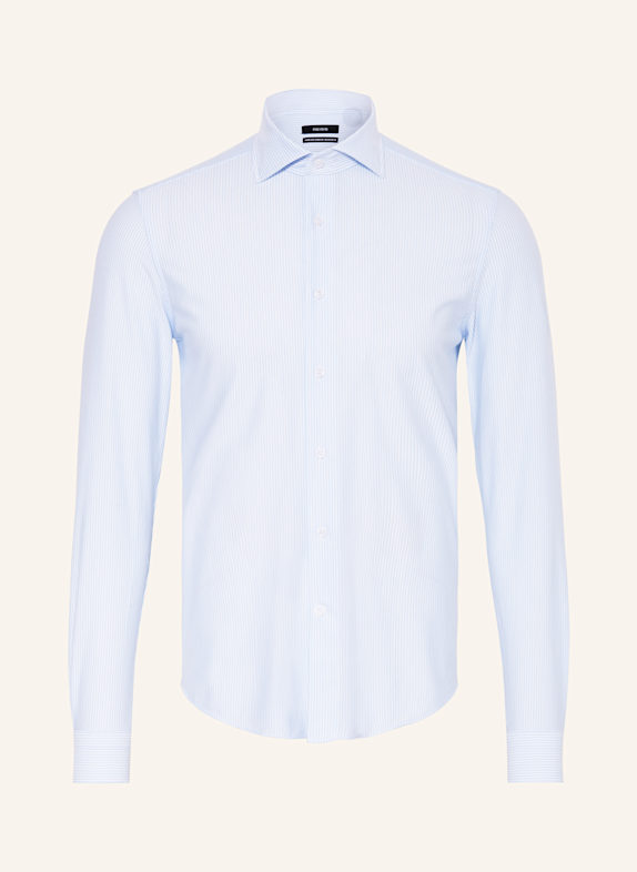 REISS Hemd Regular Fit HELLBLAU / WEISS