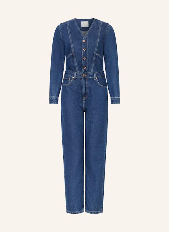 Pepe Jeans FRANKY denim jumpsuit DARK BLUE