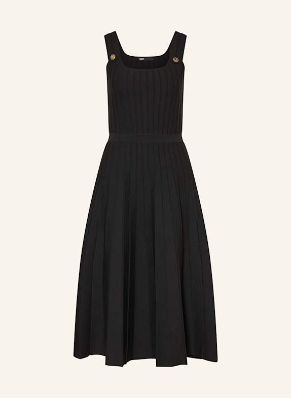 maje Strickkleid SCHWARZ