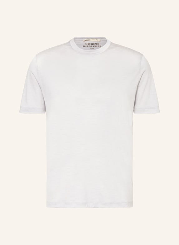 MAURIZIO  BALDASSARI T-shirt LINATE LIGHT GRAY