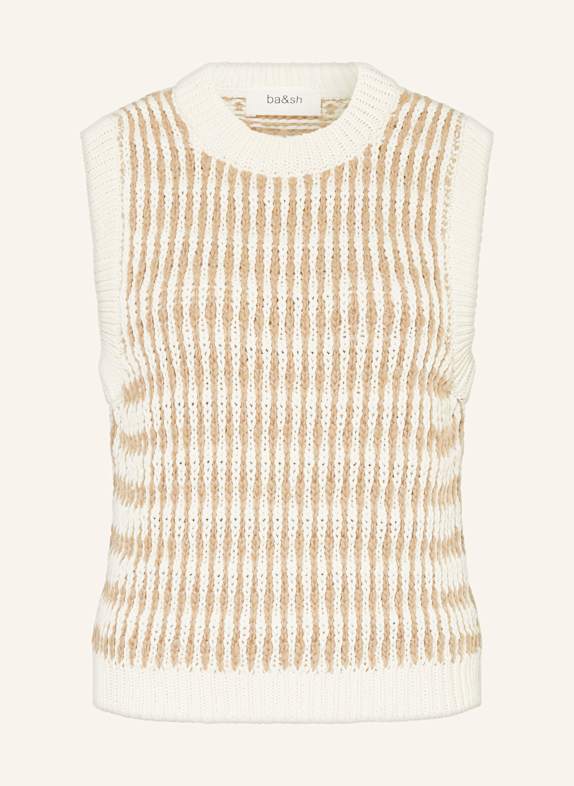 ba&sh Pullunder MYLAN ECRU/ BEIGE
