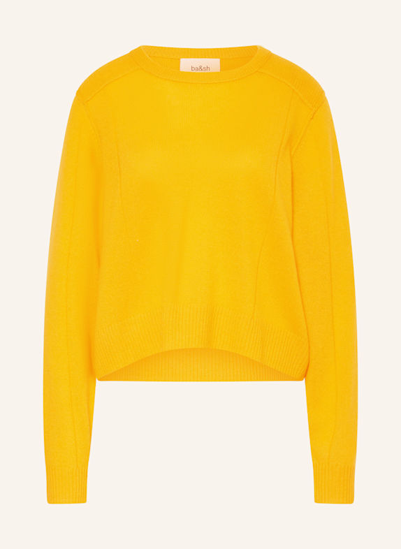 ba&sh Cashmere-Pullover CHARLOTTE GELB