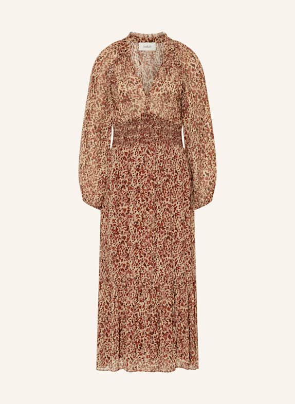 ba&sh Kleid CORALY HELLORANGE/ DUNKELORANGE/ ROSÉ