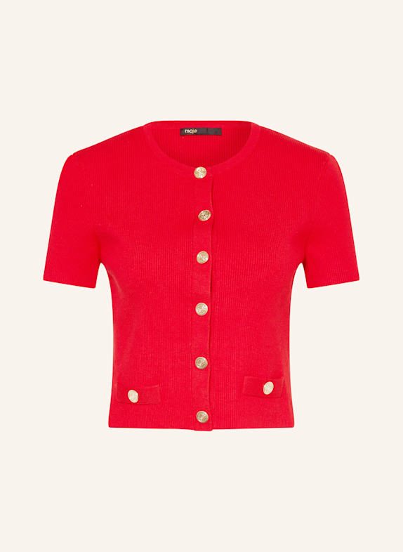 maje Strickjacke ROT