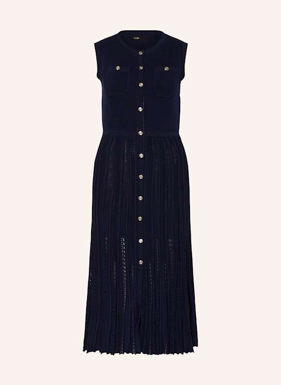 maje Strickkleid DUNKELBLAU