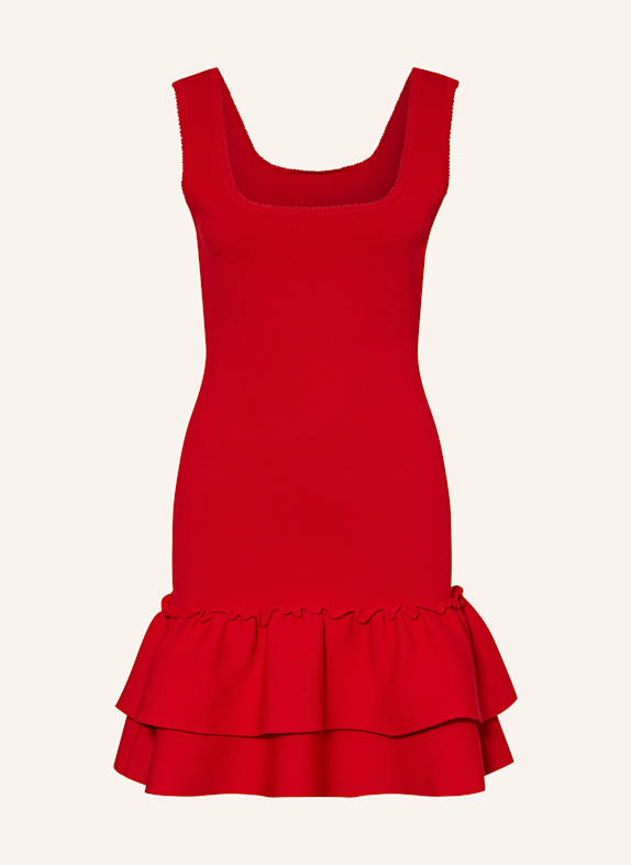 SANDRO Strickkleid ROT