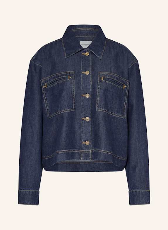 CLAUDIE PIERLOT Jeansbluse DUNKELBLAU