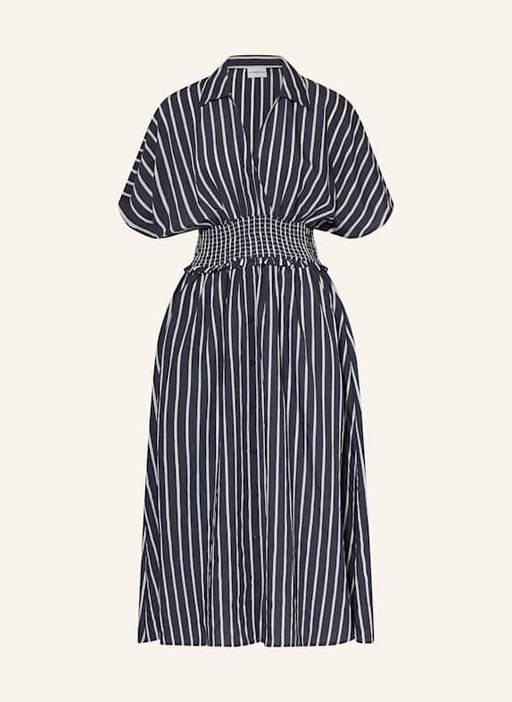 CLAUDIE PIERLOT Kleid BLAU/ WEISS