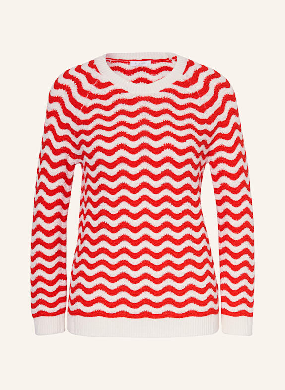 HOBBS Pullover LULU ROT/ WEISS