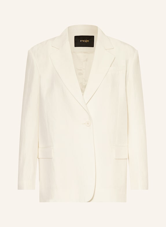 maje Blazer VIVALU mit Leinen ECRU