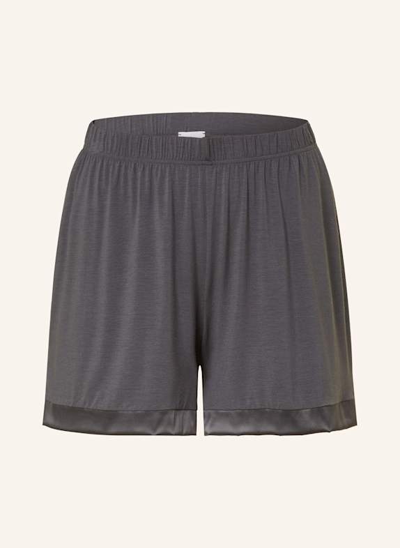 mey Schlafshorts Serie PURE CHIC DUNKELGRAU
