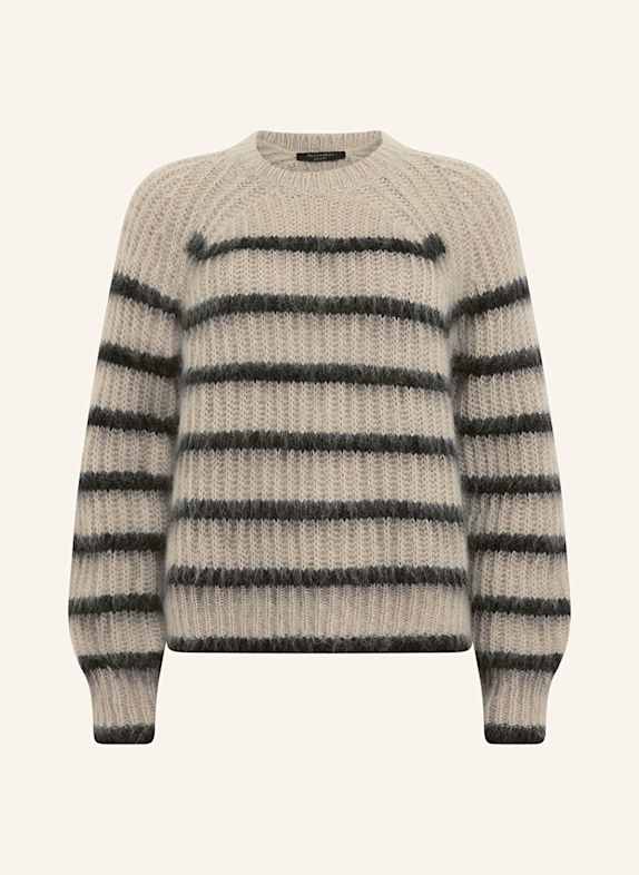 ALLSAINTS Pullover RIGA TAUPE/ SCHWARZ