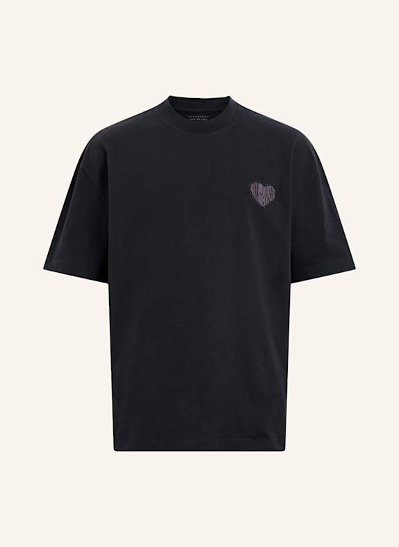 ALLSAINTS T-Shirt SCHWARZ