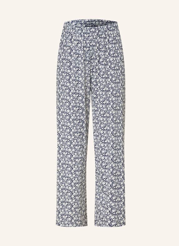 CALIDA 7/8-Schlafhose FAVOURITES MARINE DUNKELBLAU/ WEISS