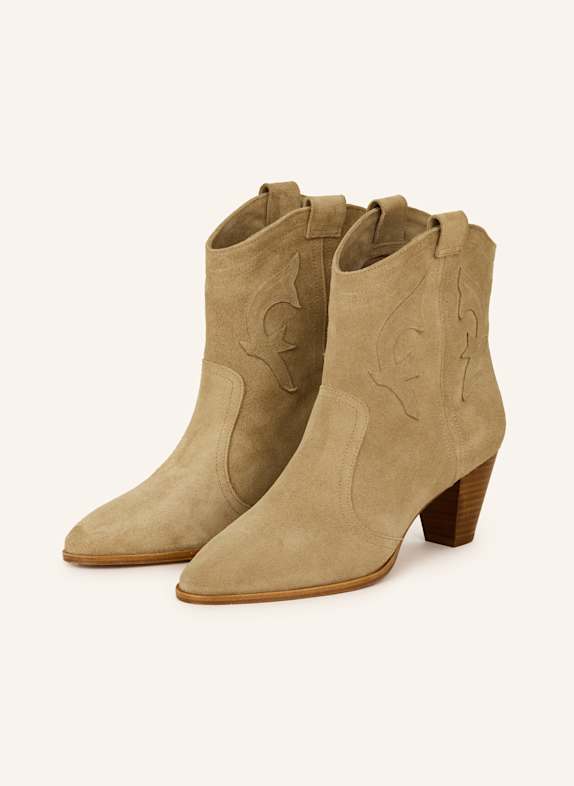 ba&sh Cowboy Boots CASEY TAUPE