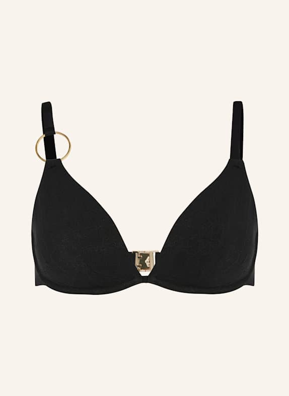 CHANTELLE Underwired bikini top ECLIPSE BLACK