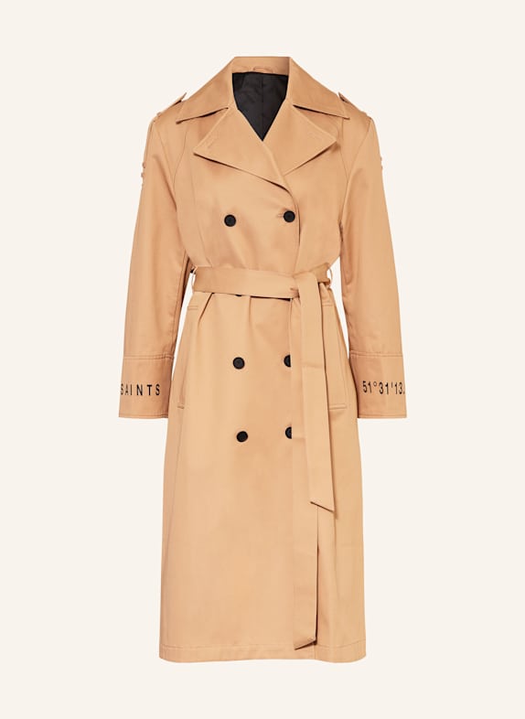 ALLSAINTS Trenchcoat DEMMI COGNAC