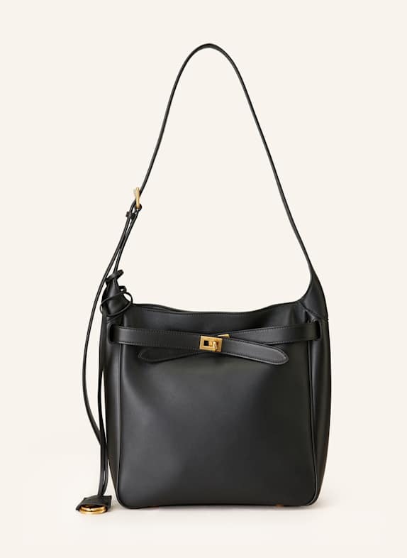 BALENCIAGA Schultertasche BEL AIR SMALL SCHWARZ