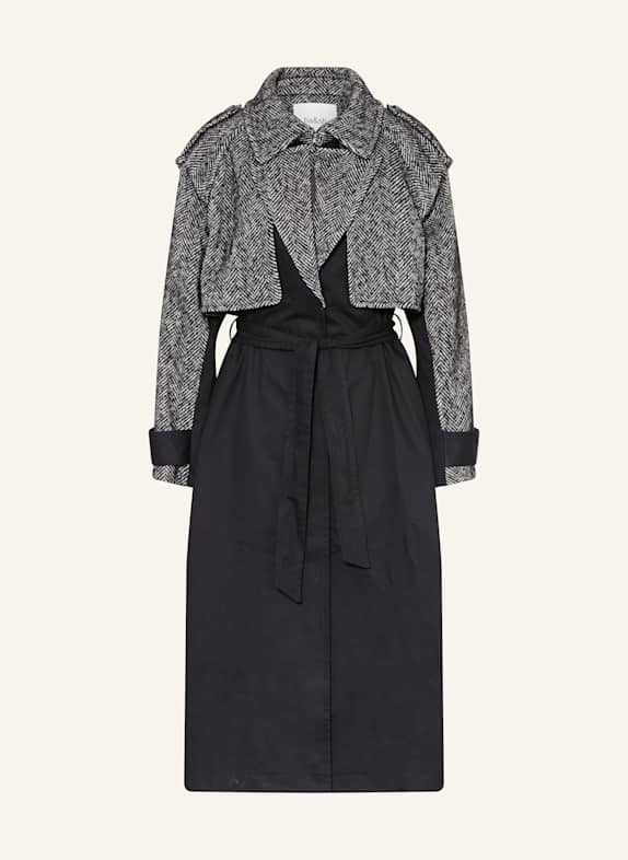 ba&sh Mantel DINARA SCHWARZ/ WEISS