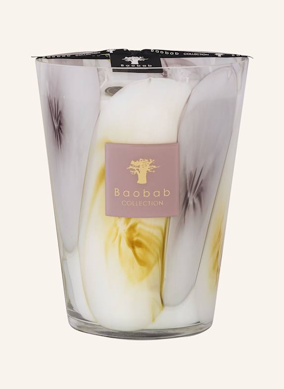 Baobab COLLECTION Duftkerze EILENROC DUNKELGELB/ GRAU