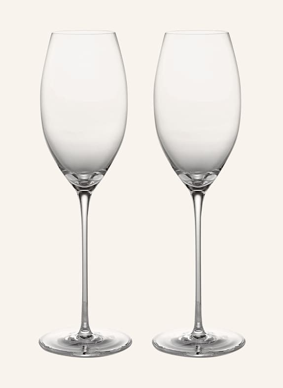 ZWIESEL GLAS set of 2 champagne glasses ENOTECA WHITE