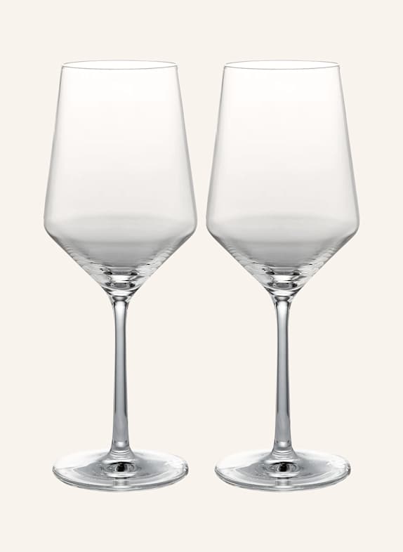 ZWIESEL GLAS 2er-Set Weingläser PURE CABERNET WEISS