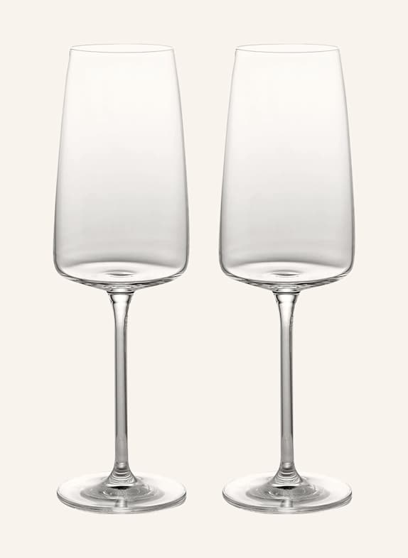 ZWIESEL GLAS 2er-Set Sektgläser VIVID SENSES WEISS