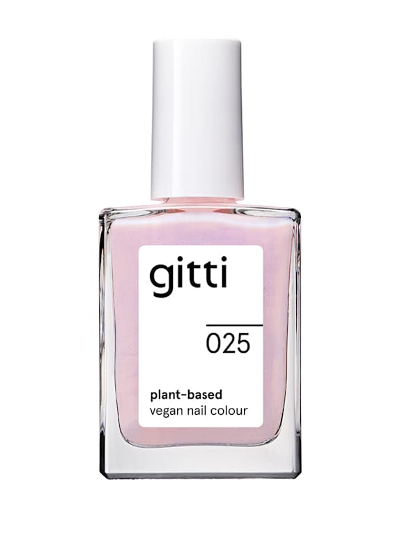 gitti PLANT-BASED VEGAN NAIL COLOUR NO. 025 - BLUSHING PINK