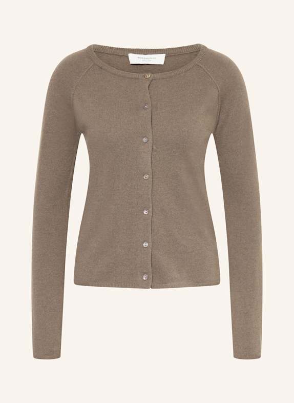 rosemunde Cardigan LAICA with cashmere TAUPE