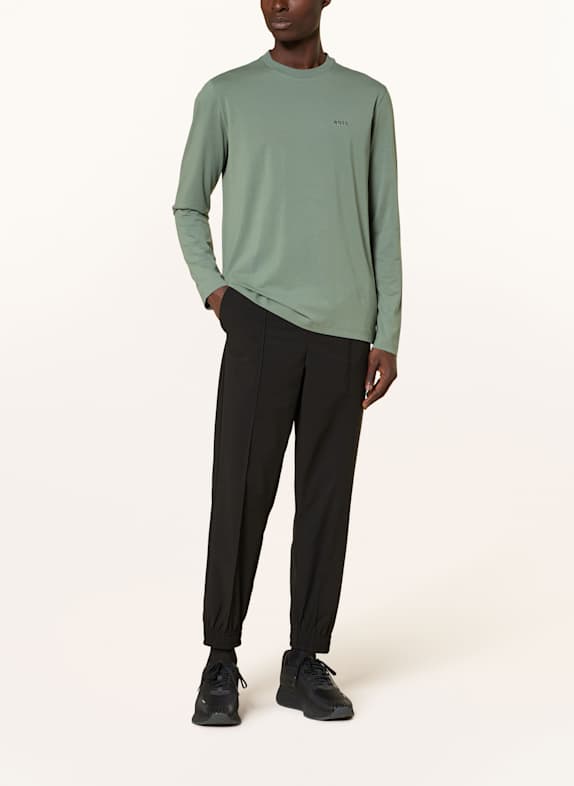 BOSS Longsleeve GRÜN