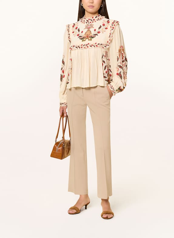 CAMBIO Bootcut broek FARAH LICHTBRUIN