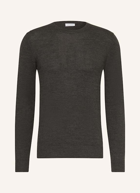 seidensticker Pullover aus Merinowolle DUNKELGRAU