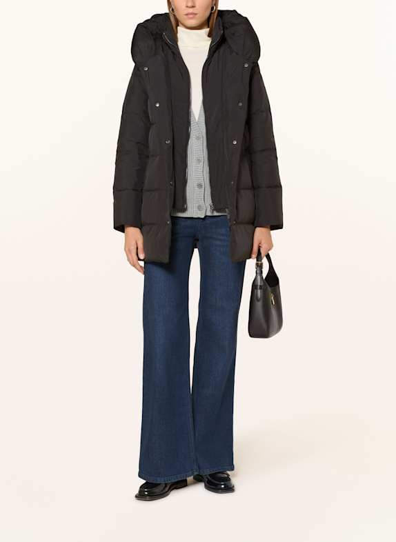 LAUREN RALPH LAUREN Daunenmantel mit Blende SCHWARZ