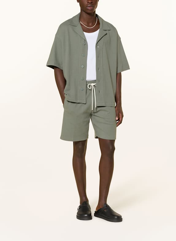 DRYKORN Jerseyshorts BRIKKO GRÜN