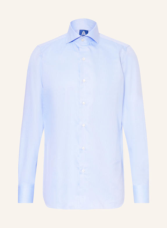 FINAMORE 1925 Hemd NAPOLI Regular Fit HELLBLAU