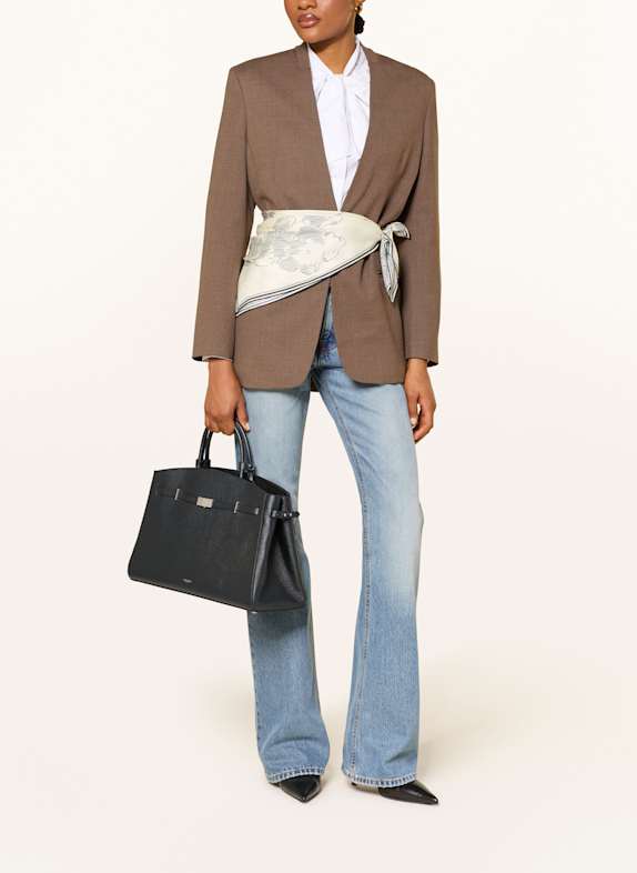 DEMELLIER Handtas THE HUDSON ZWART