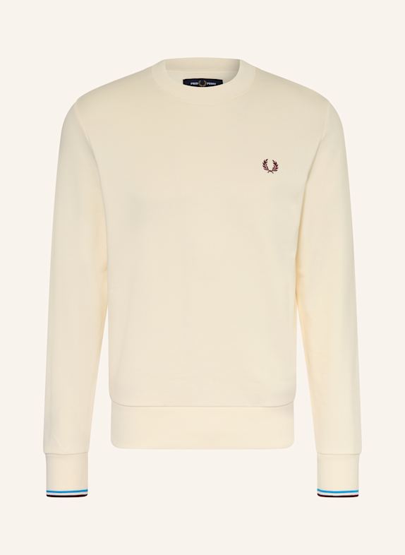 FRED PERRY sweatshirt ECRU