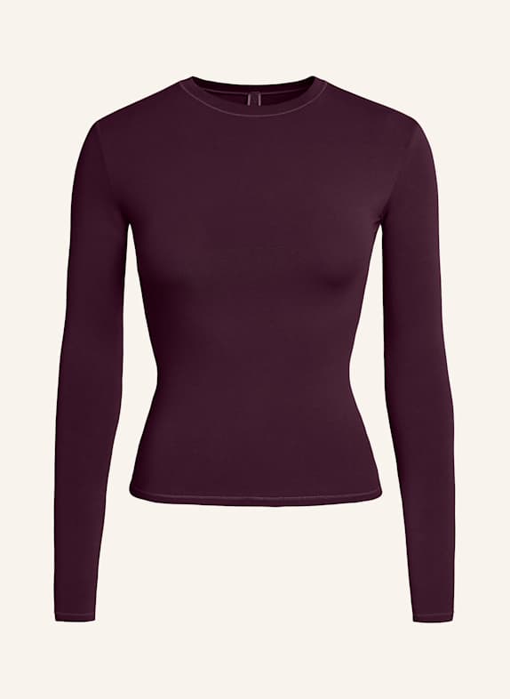 SKIMS Koszulka rekreacyjna COTTON JERSEY CURRANT