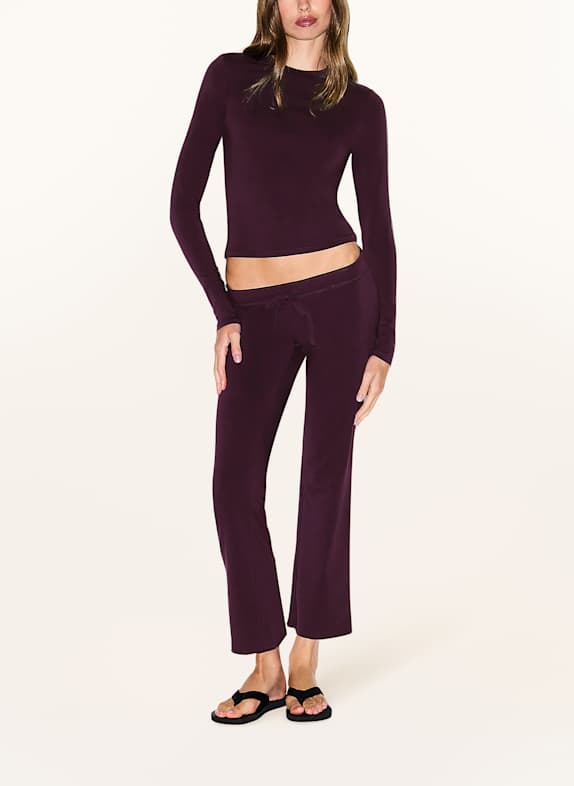 SKIMS Loungeshirt COTTON JERSEY CURRANT
