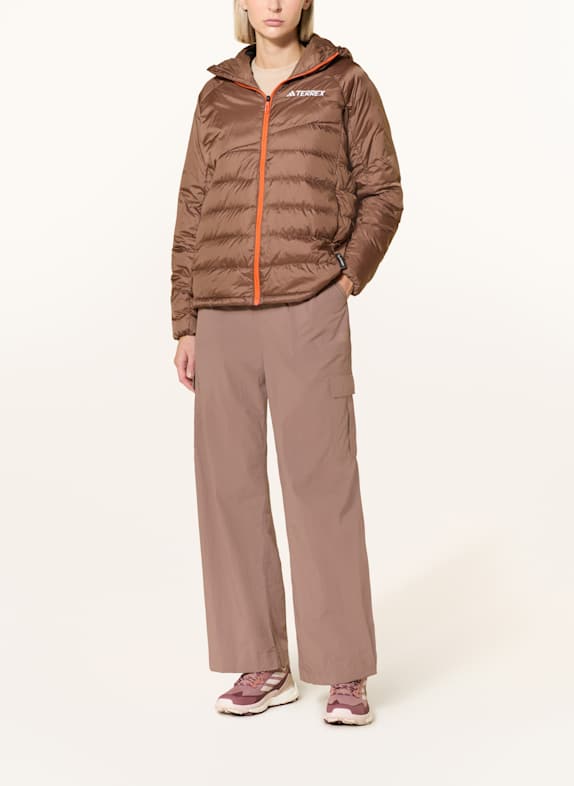 adidas TERREX Daunenjacke TERREX XPERIOR CLIMAWARM+ DUNKELBRAUN