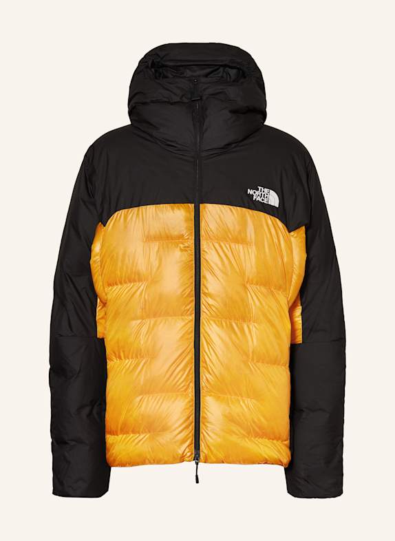 THE NORTH FACE Daunenjacke SUMMIT HIMALAYAN SCHWARZ/ DUNKELGELB