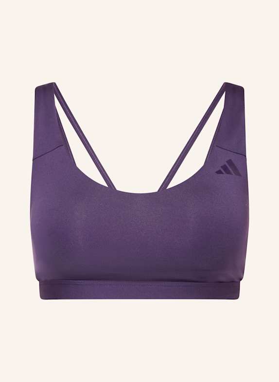 adidas Biustonosz sportowy ALL ME ESSENTIALS FIOLETOWY