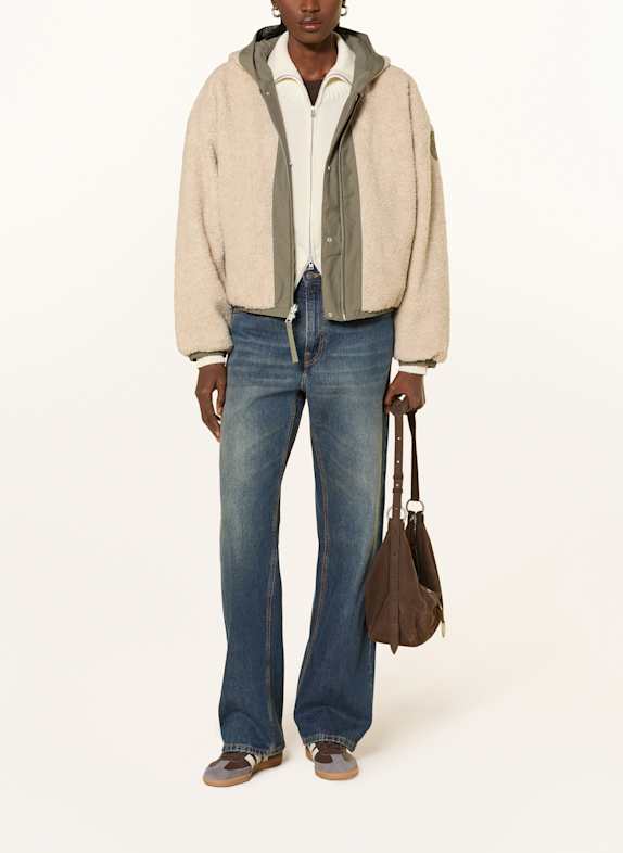 CANADA GOOSE Kurtka ALBERNI dwustronna KREMOWY / KHAKI