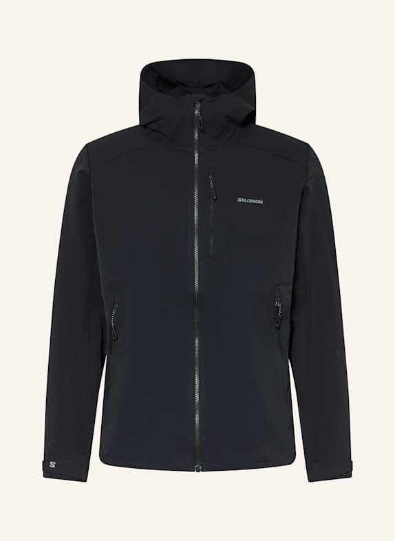 SALOMON Softshell-Jacke OUTPEAK SCHWARZ