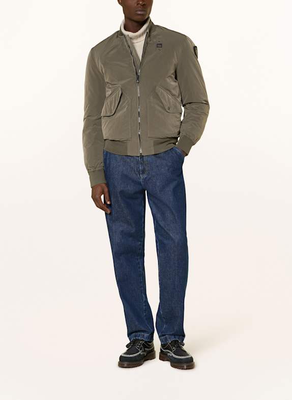 Blauer Blouson ARGUS med DUPONT™ SORONA®-isolering OLIVGRÖN