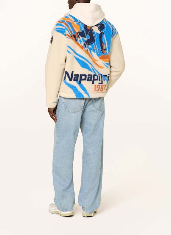 NAPAPIJRI Teddyfell-Jacke T-FIEMME ECRU