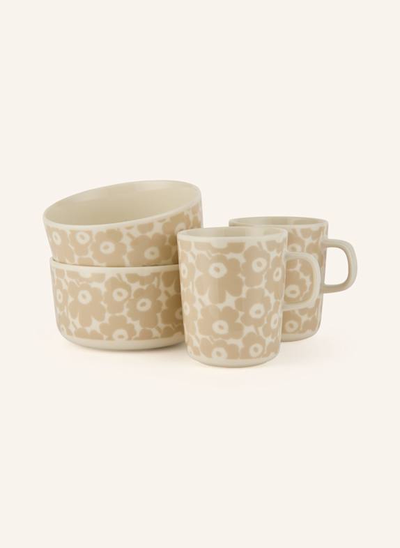 marimekko 4-piece Breakfast set OIVA PIKKUINEN WHITE / CREAM